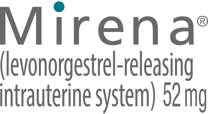 Mirena logo Mirena logo